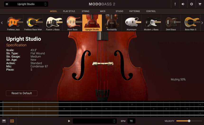 Modo Bass 2 Upright Studio